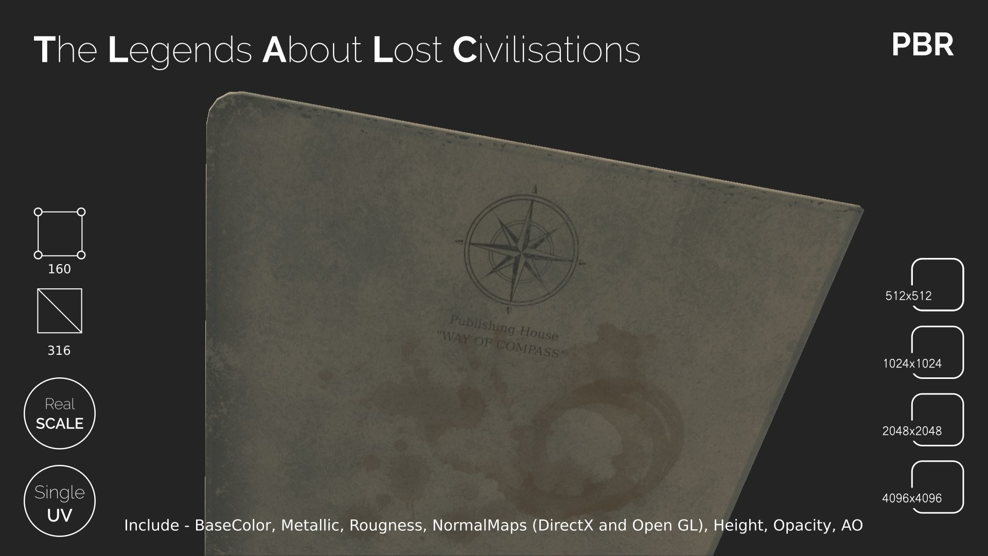 THE LEGENDS ABOUT LOST CIVILISATIONS Low-poly 3D model_8