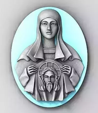 icon Jesus Mother of God God