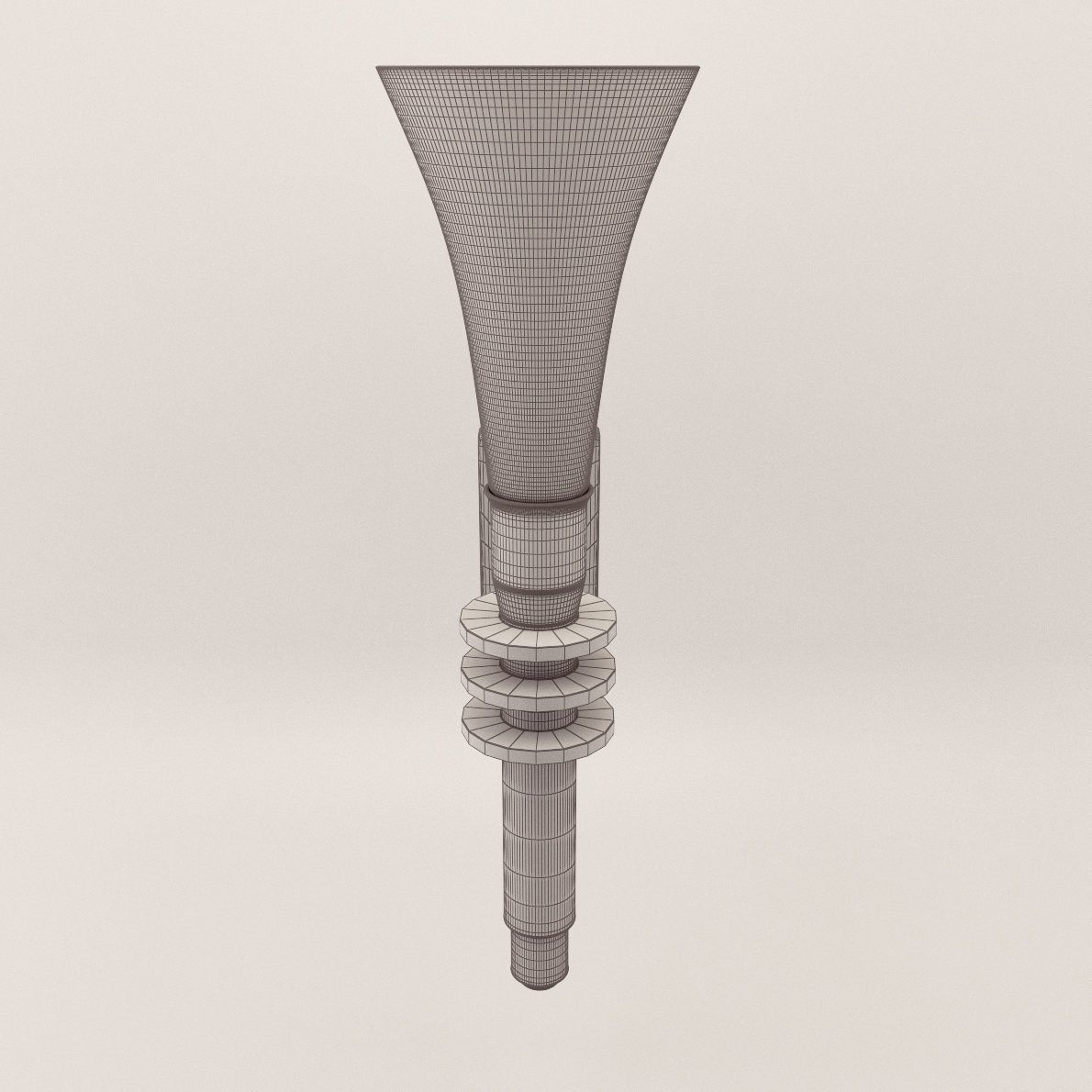  Bracket lamp - Art Deco style 3D model