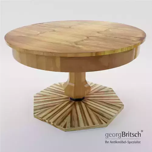 Draw-extension table - South Germany 1820 - Georg Britsch