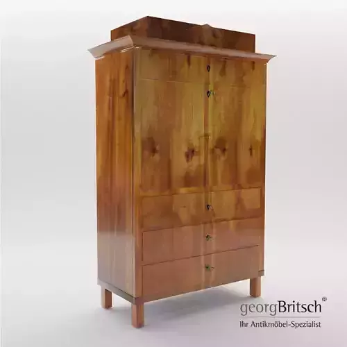Biedermeier secretaire - South Germany 1820 - Georg Britsch