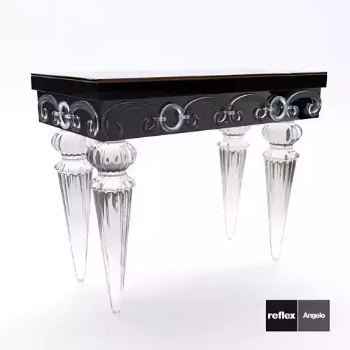 Console Casanova mobile with relief decoration - Reflex Angelo