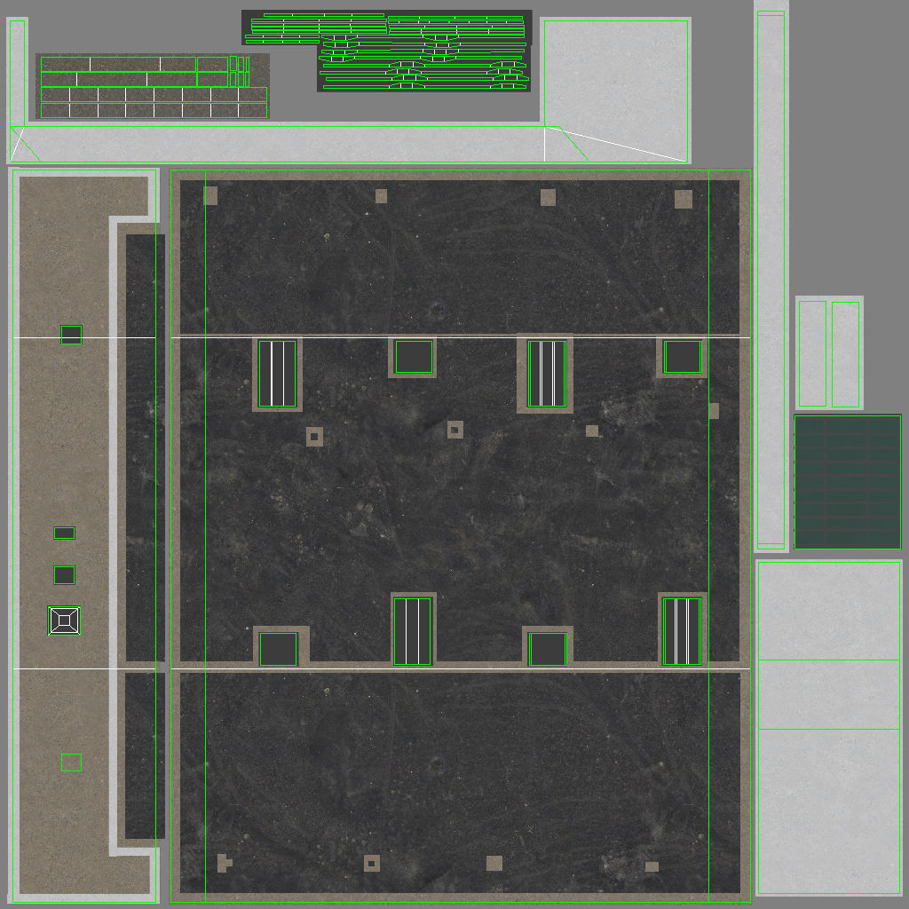 EDDB Technical Building 6 Low-poly 3D model_12