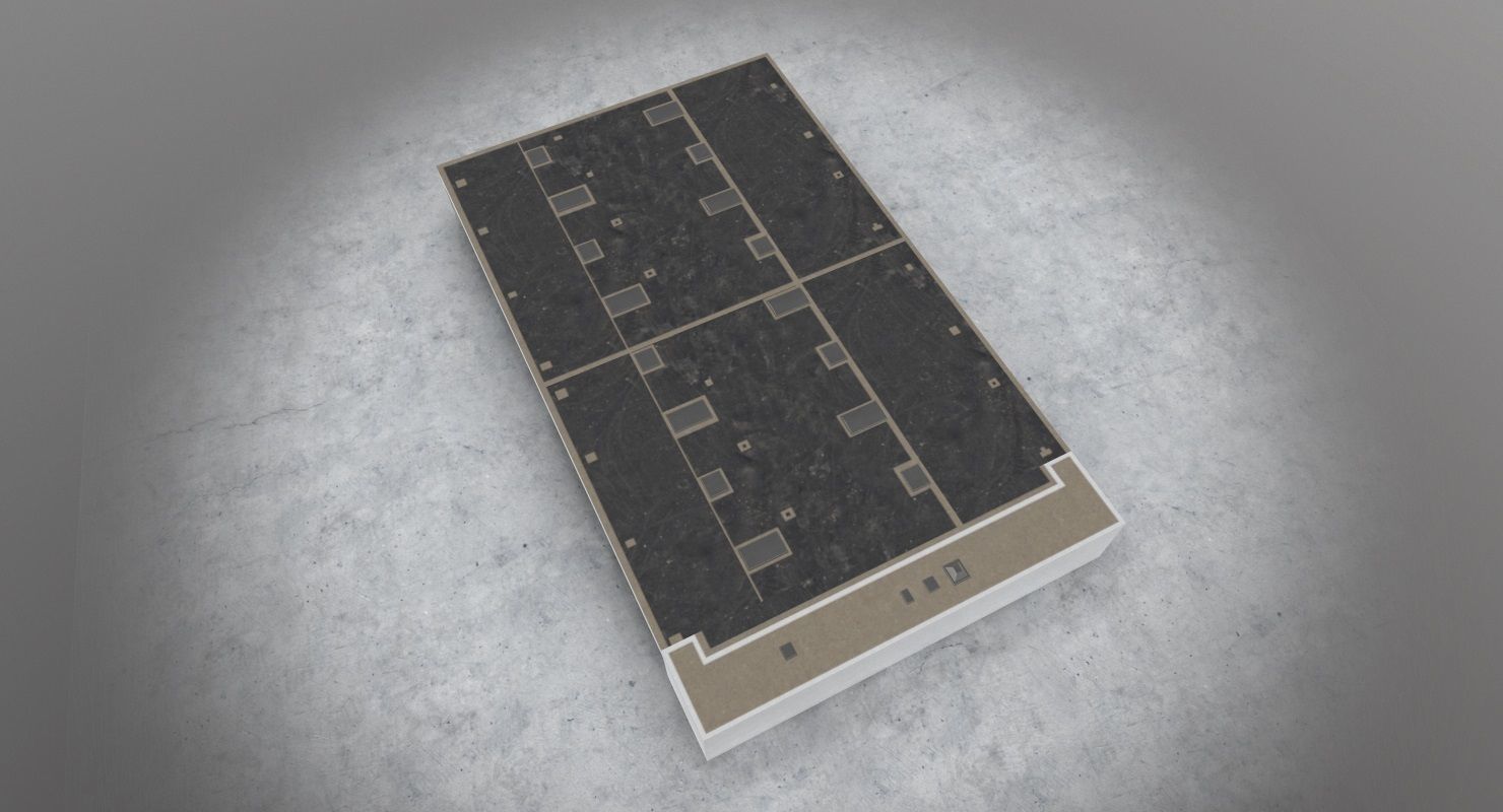 EDDB Technical Building 6 Low-poly 3D model_3