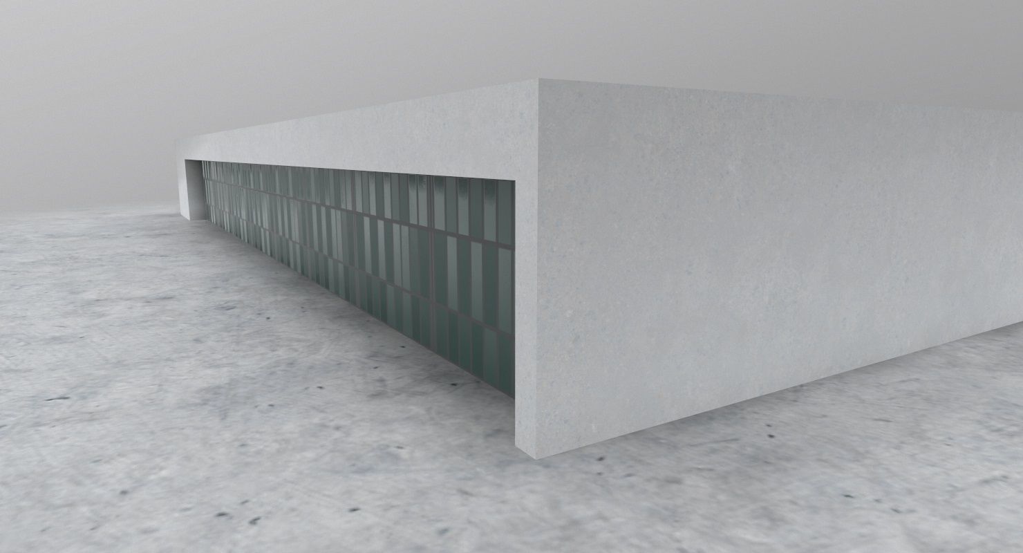 EDDB Technical Building 6 Low-poly 3D model_4