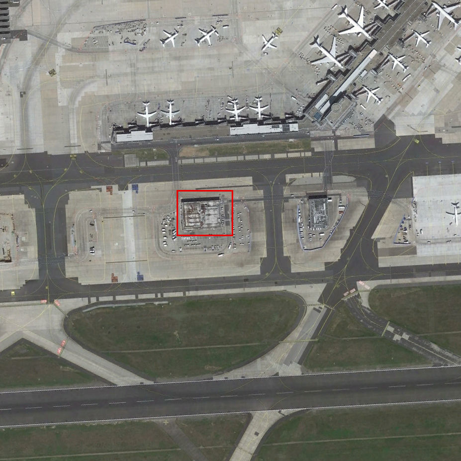 EDDF Building 2 Low-poly 3D model_13