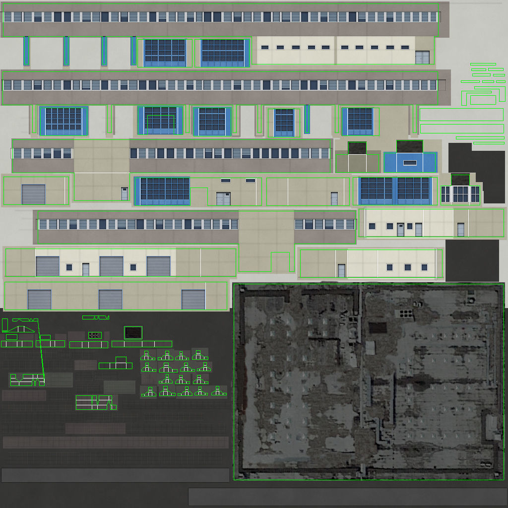 EDDF Building 2 Low-poly 3D model_12