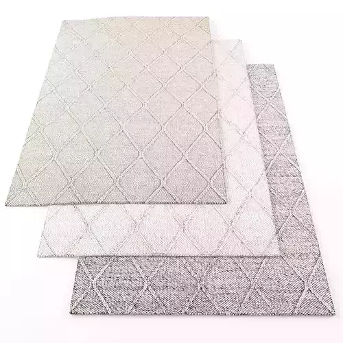 Katherine Carnaby Coast Diamond Rugs Low-poly 3D model