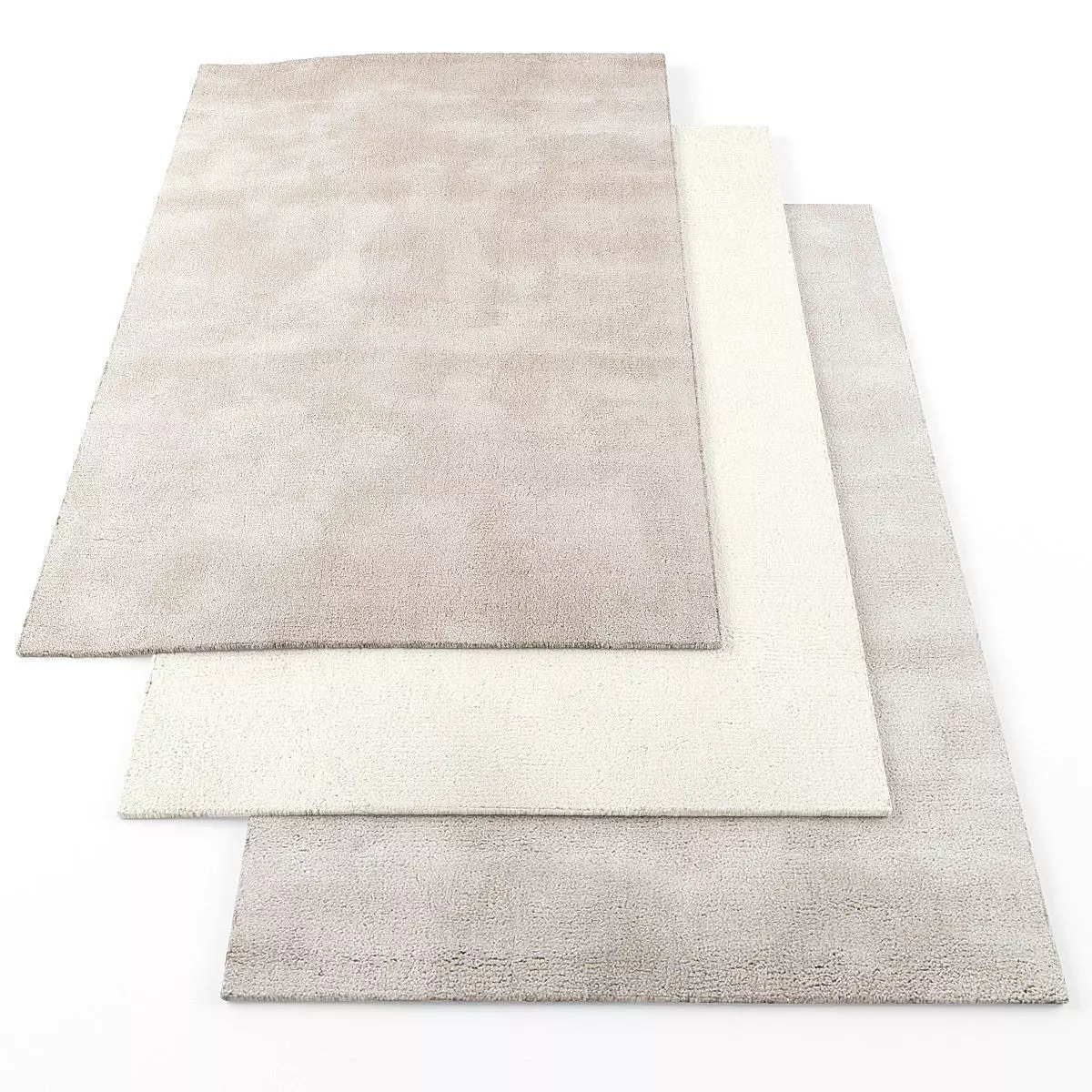 Asiatic aran rugs Low-poly 3D model
