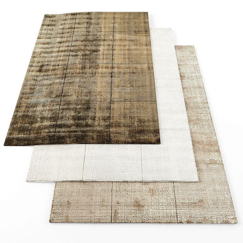 Asiatic grosvenor rugs Low-poly 3D model