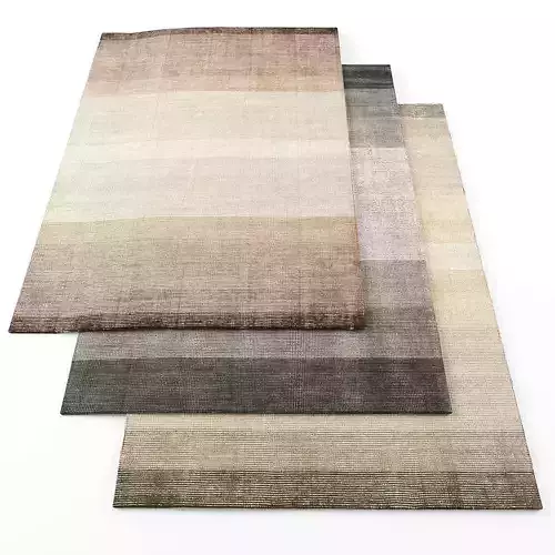 Asiatic hays rugs Low-poly 3D model