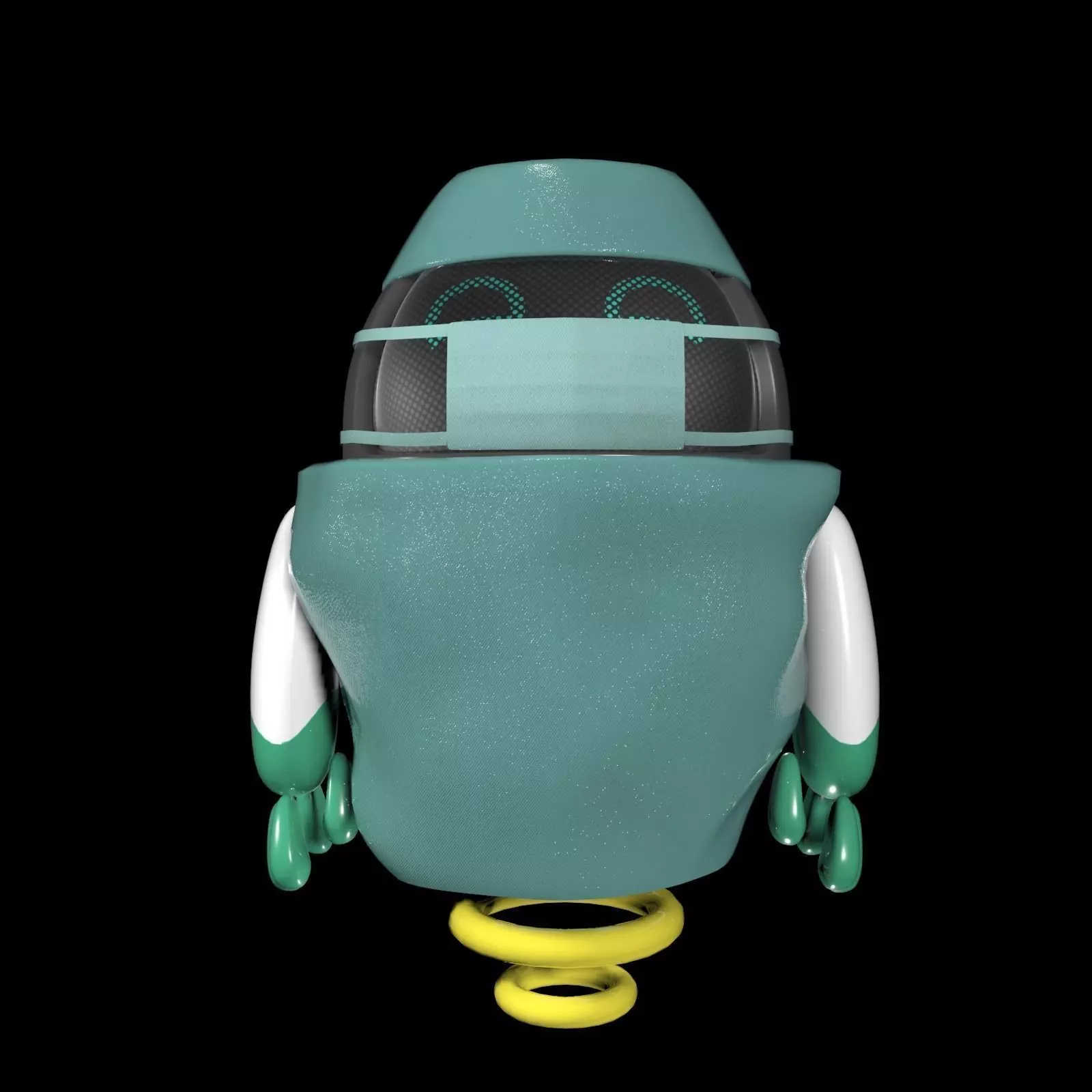 Worker Drone Surgeon Robot 3D model_0