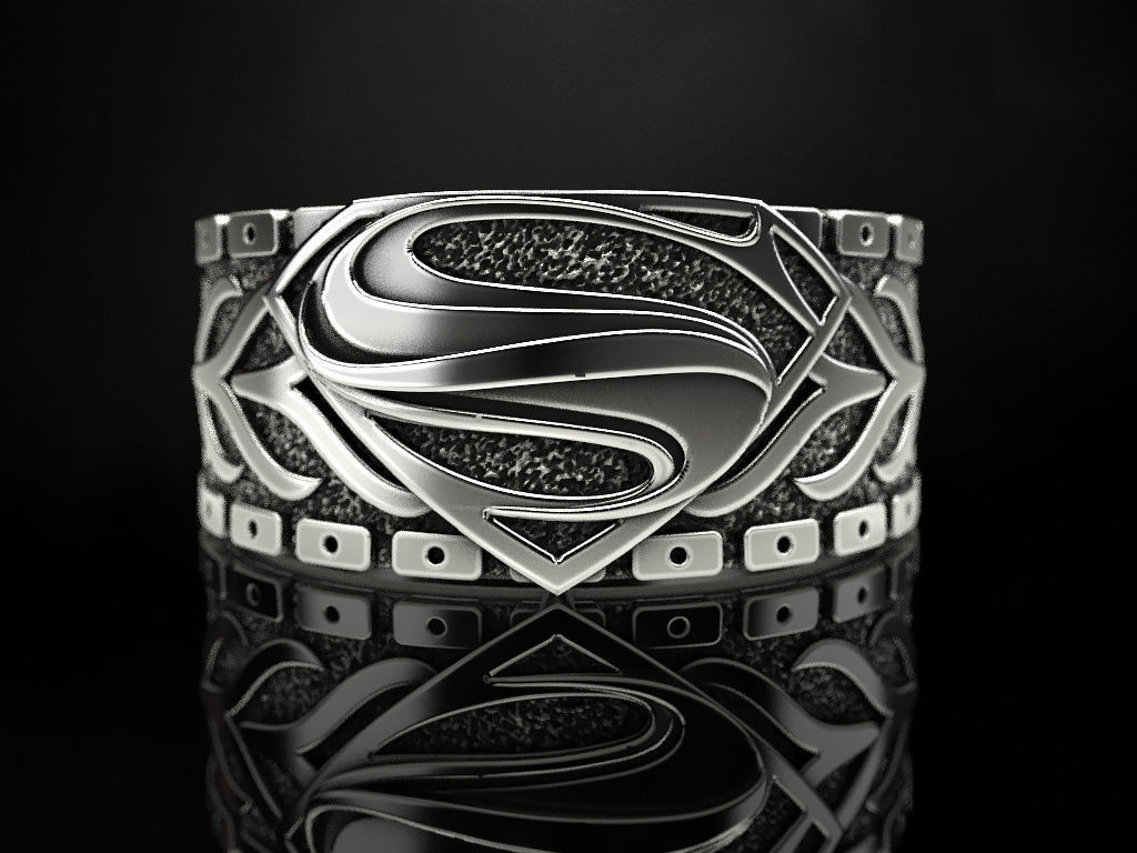 The Ring of Superman 2 3D print model_9