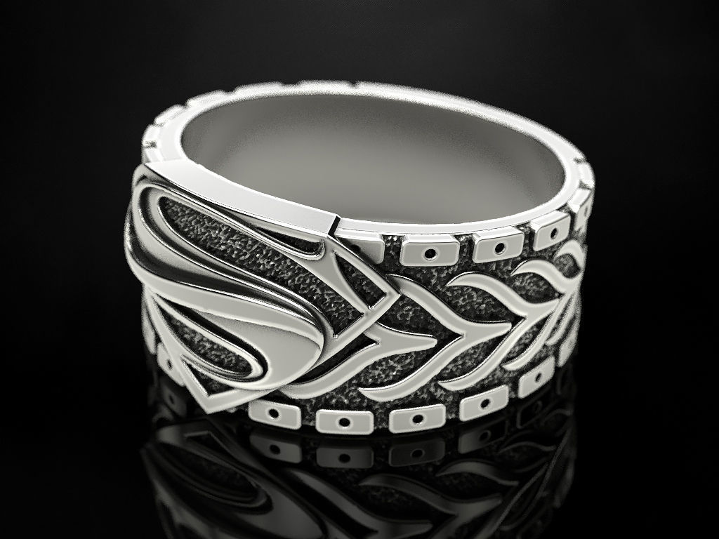 The Ring of Superman 2 3D print model_4