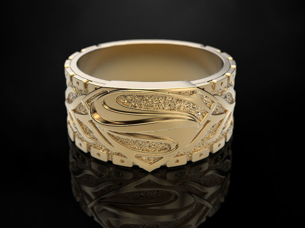 The Ring of Superman 2 3D print model_2