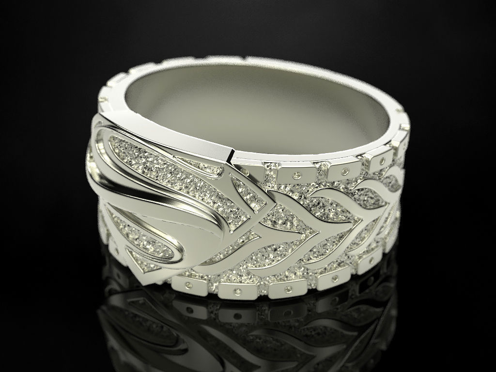 The Ring of Superman 2 3D print model_7