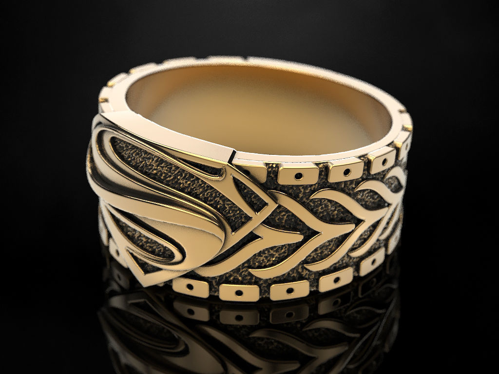 The Ring of Superman 2 3D print model_5
