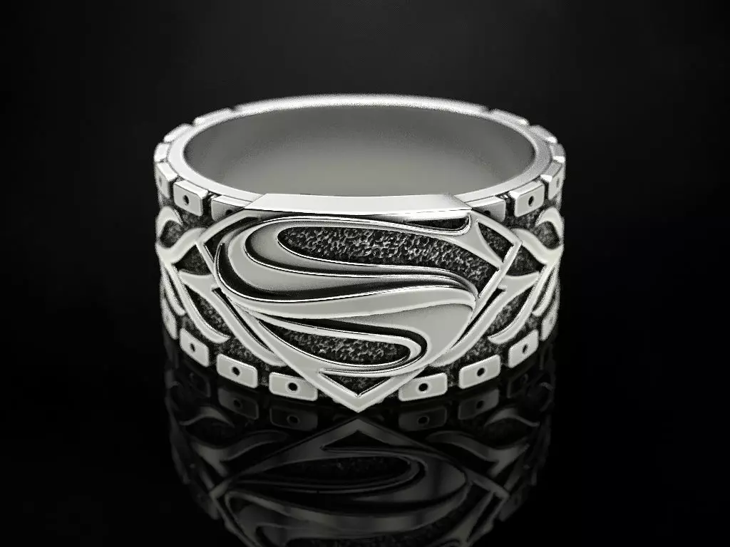 The Ring of Superman 2 3D print model_0