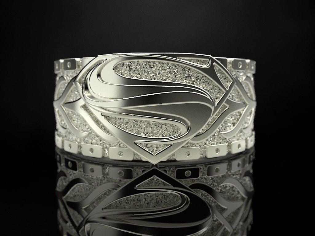The Ring of Superman 2 3D print model_11