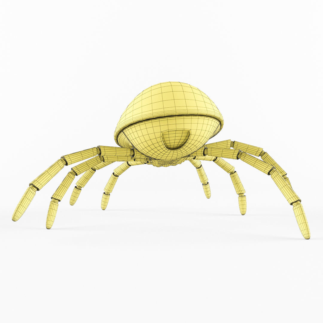 Robot Tick 3D model_8