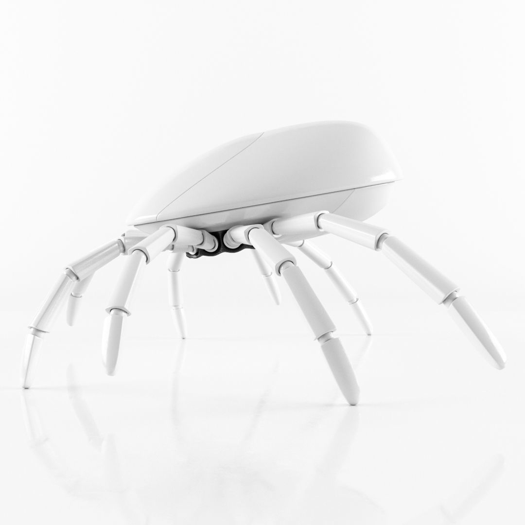 Robot Tick 3D model_2