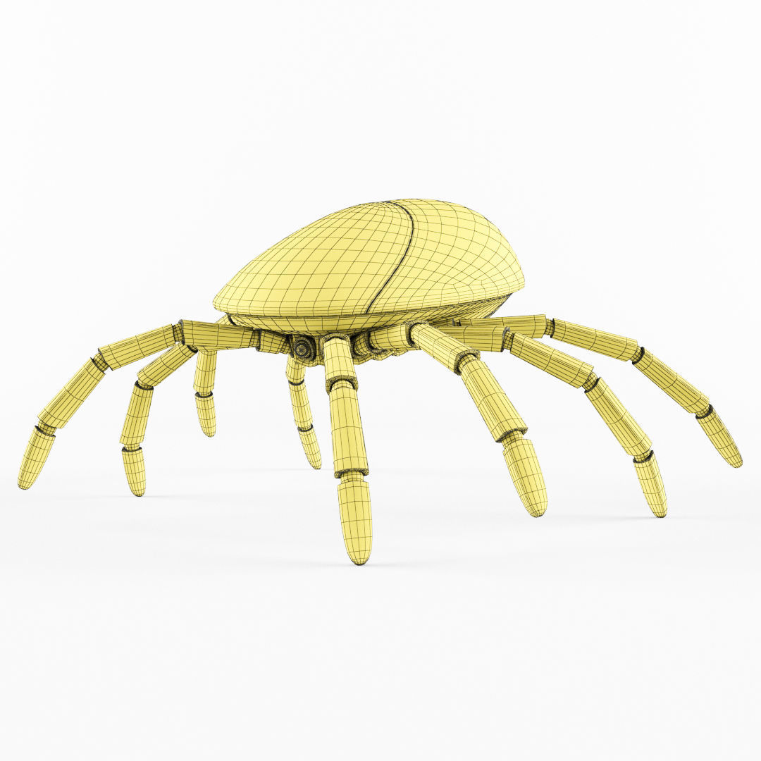 Robot Tick 3D model_5