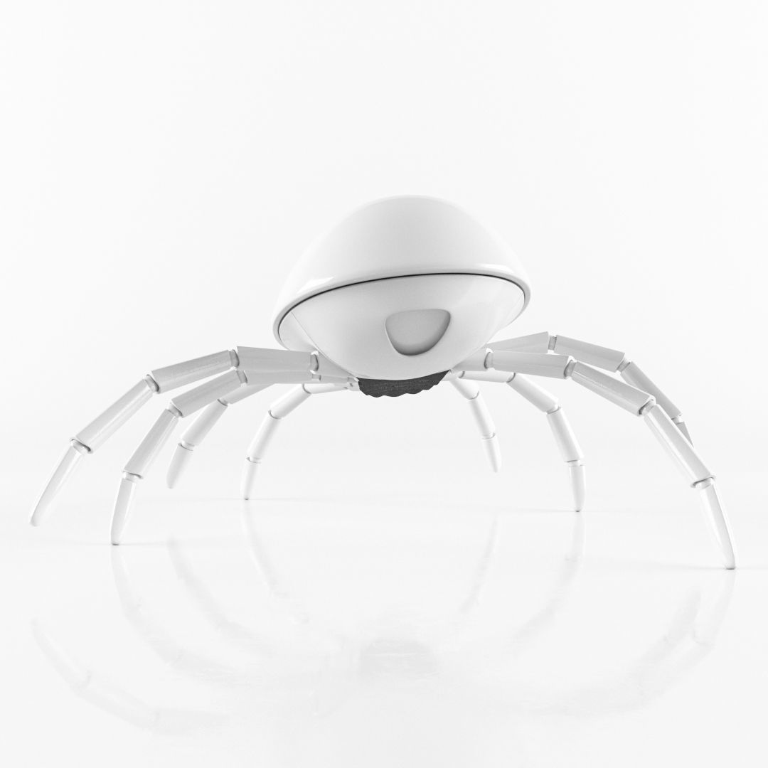 Robot Tick 3D model_3