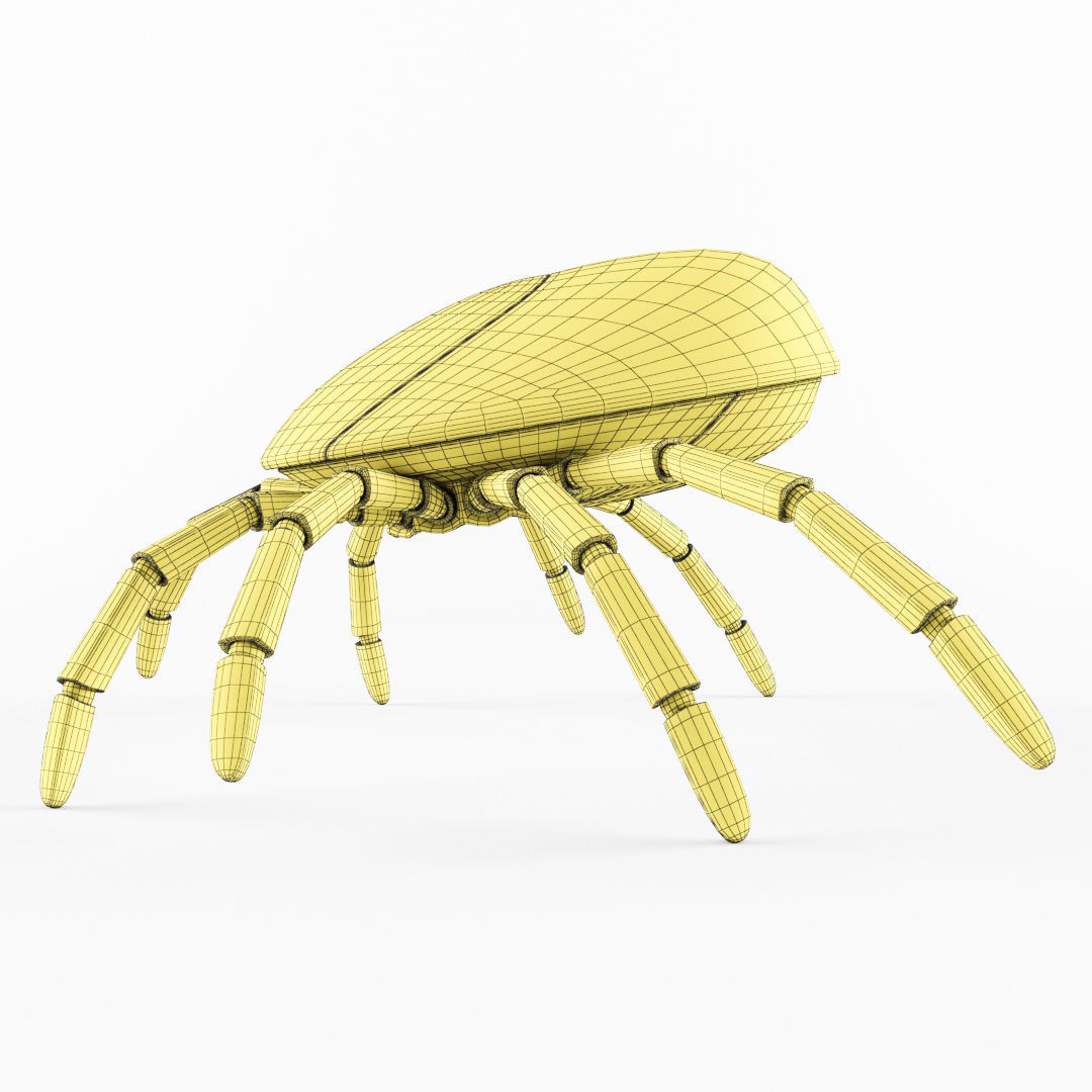 Robot Tick 3D model_7