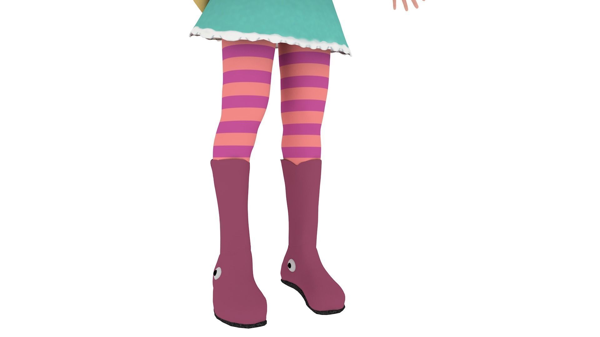 Star Butterfly - Erotic Low-poly 3D model_16