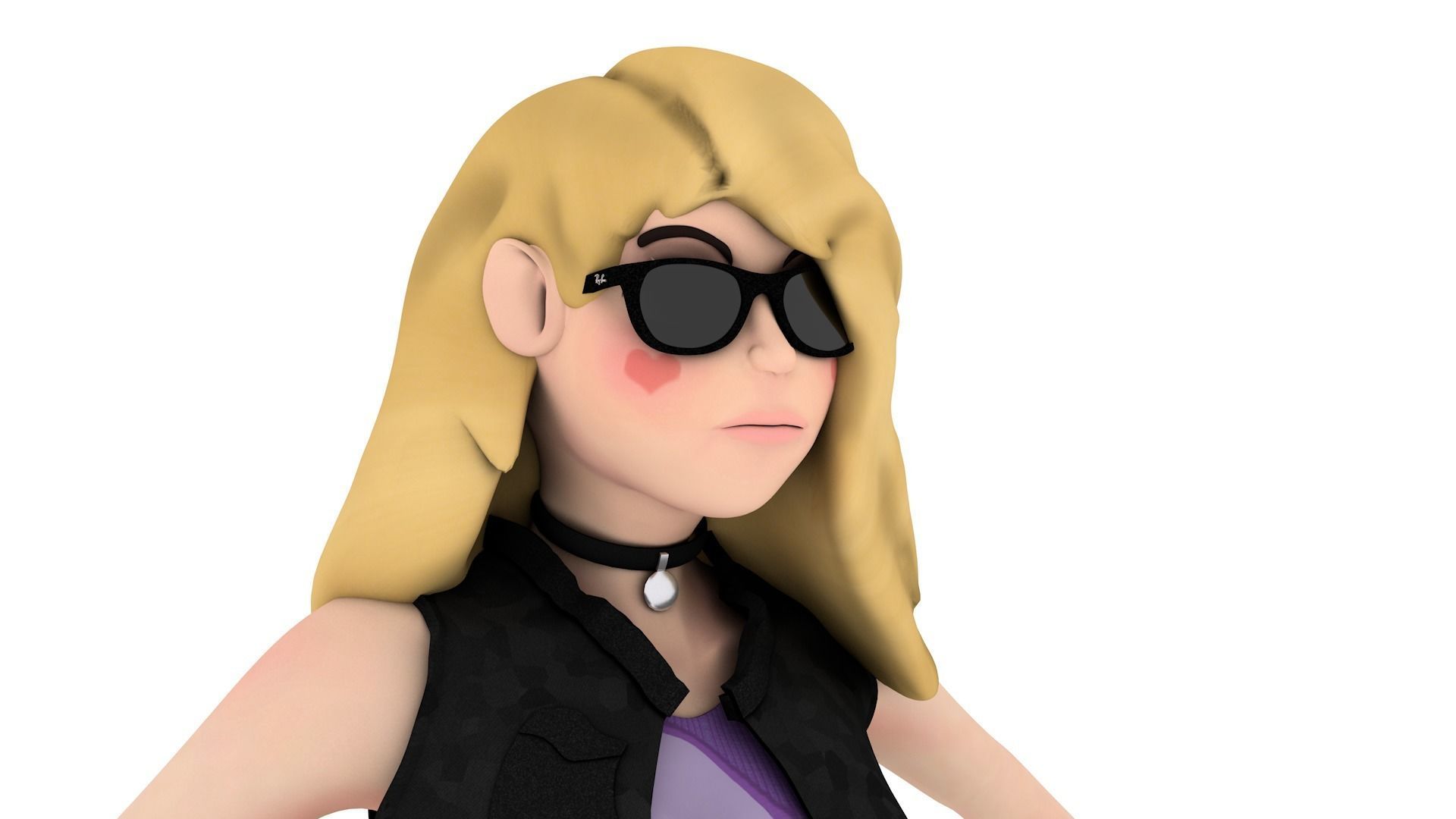 Star Butterfly - Erotic Low-poly 3D model_12