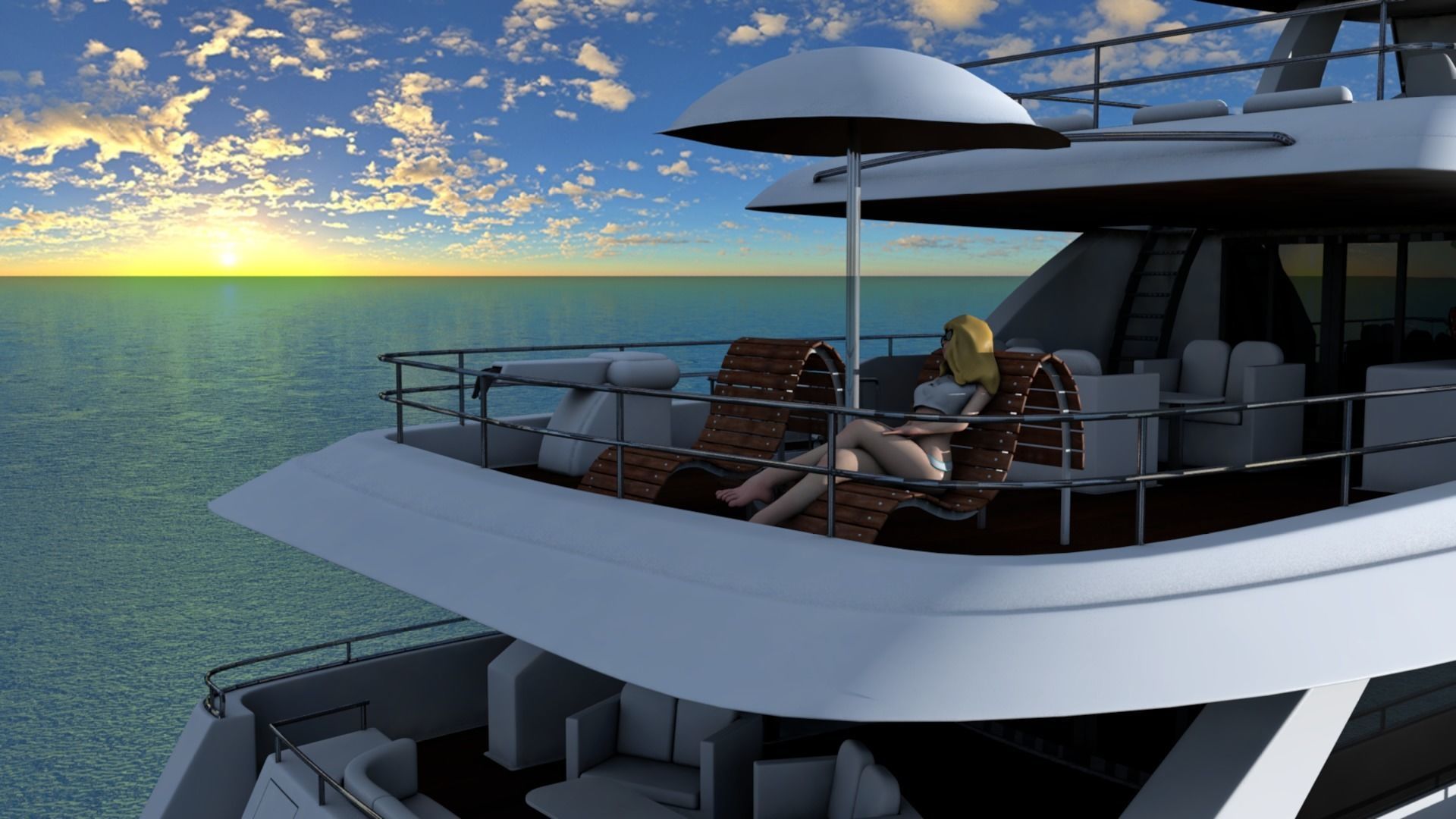 Star Butterfly - Erotic Low-poly 3D model_6