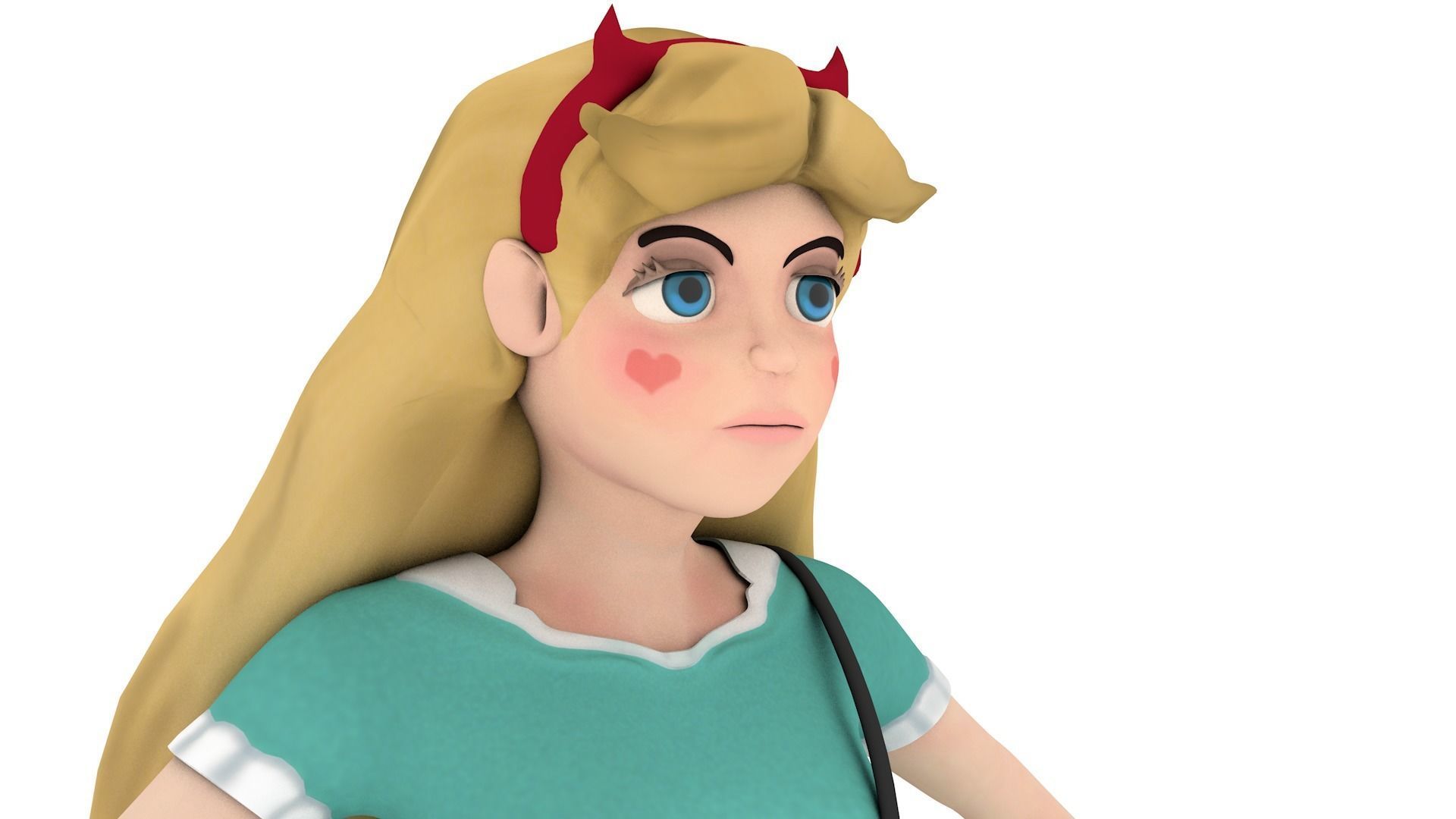 Star Butterfly - Erotic Low-poly 3D model_10