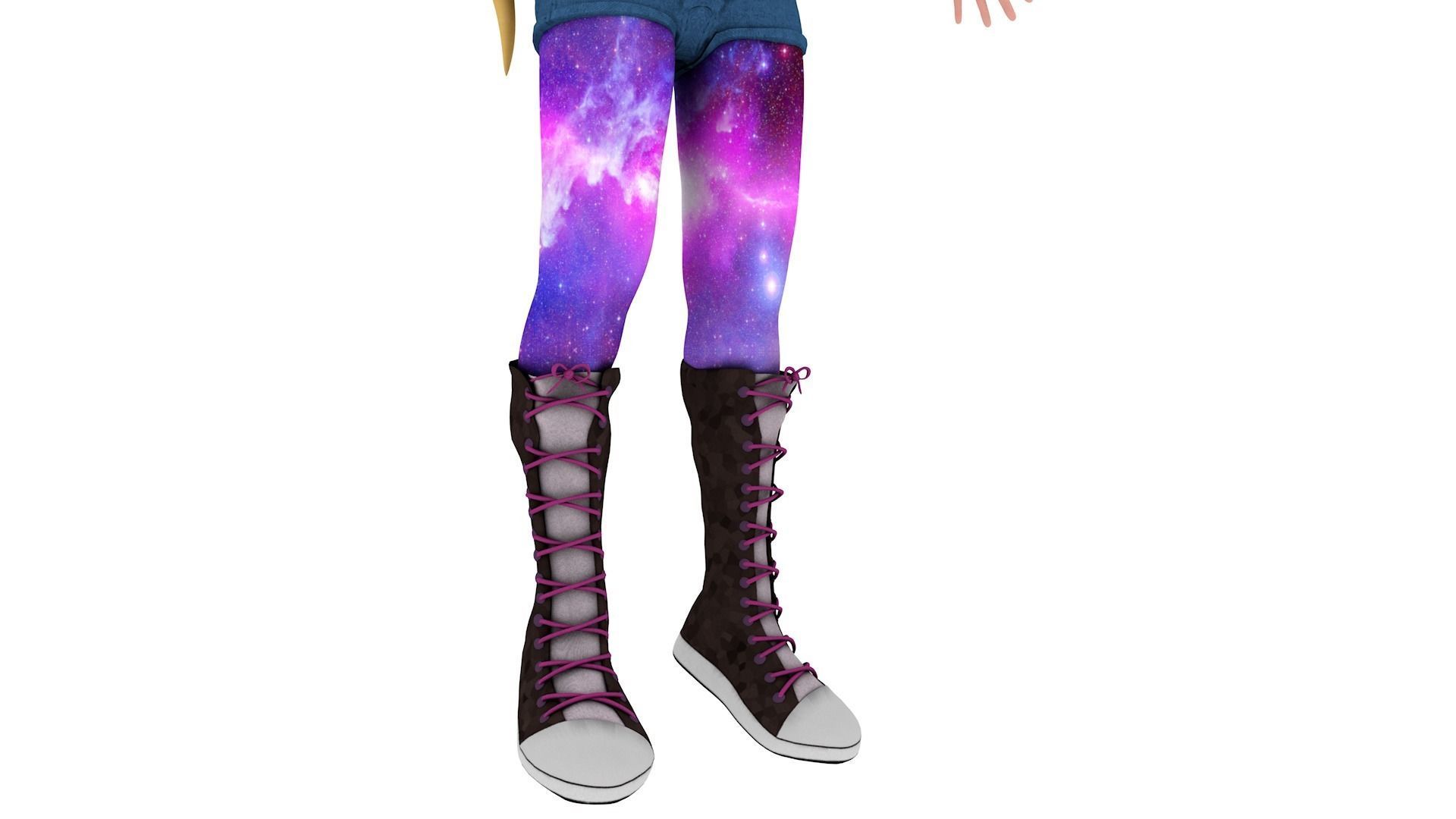 Star Butterfly - Erotic Low-poly 3D model_17