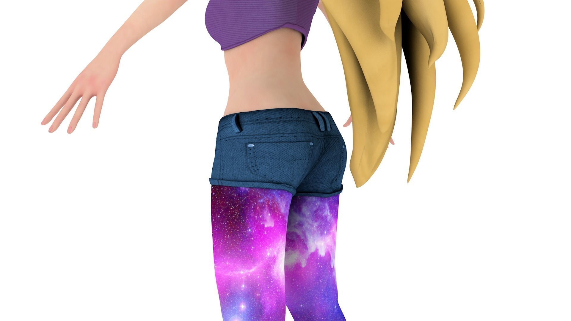 Star Butterfly - Erotic Low-poly 3D model_20