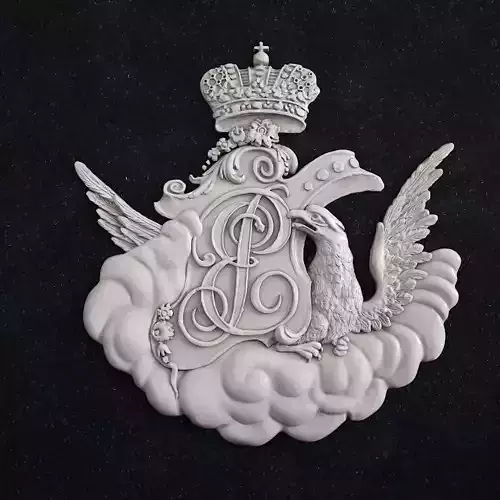 coat of arms 1 3D print model