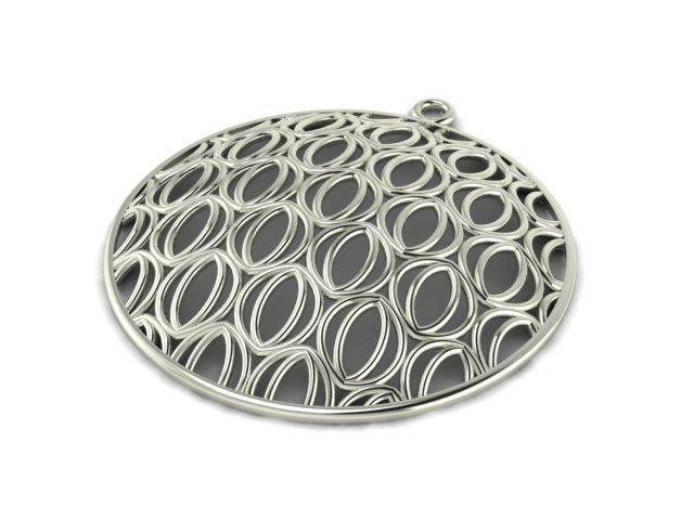 Pendant T01043 3D print model_1