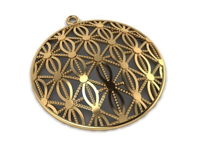 Pendant T01047 3D print model_1