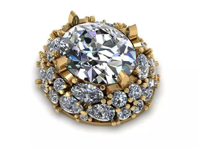 Pendant T01049 3D print model_0