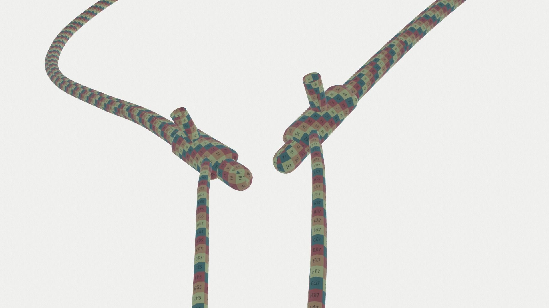 Loves Neon Red Wall Sconce Low-poly 3D model_11