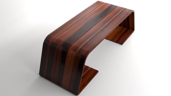 Coffee Table  Low-poly 3D model