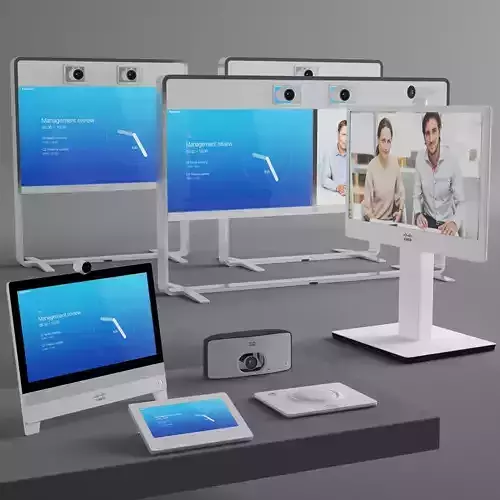 Cisco Telepresence 3D model