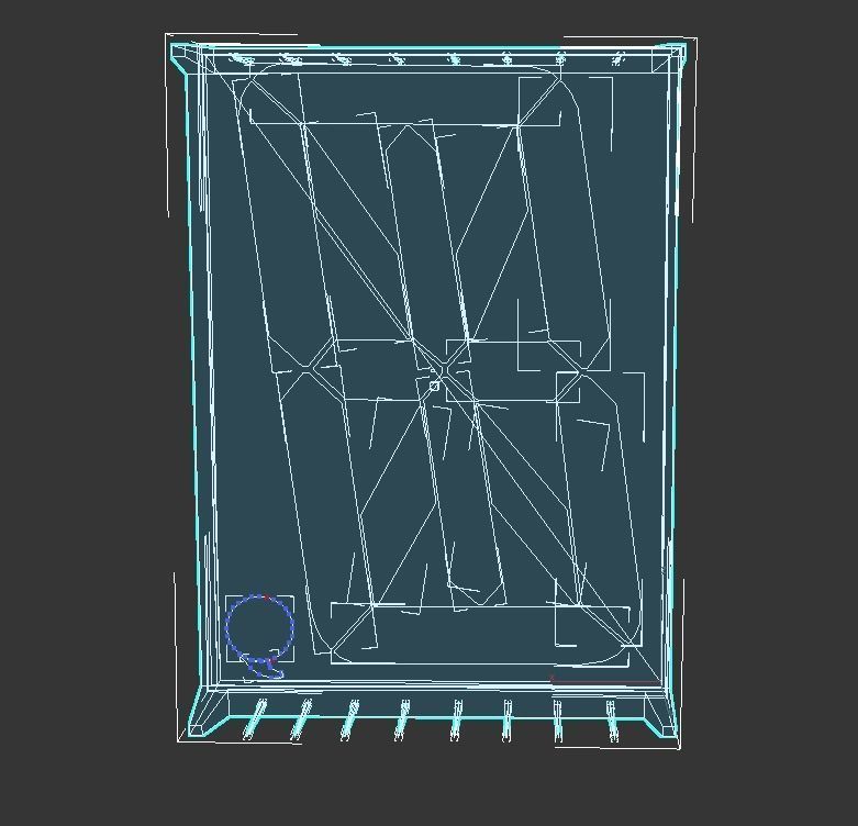 14-Segment Display Model Low-poly 3D model_11