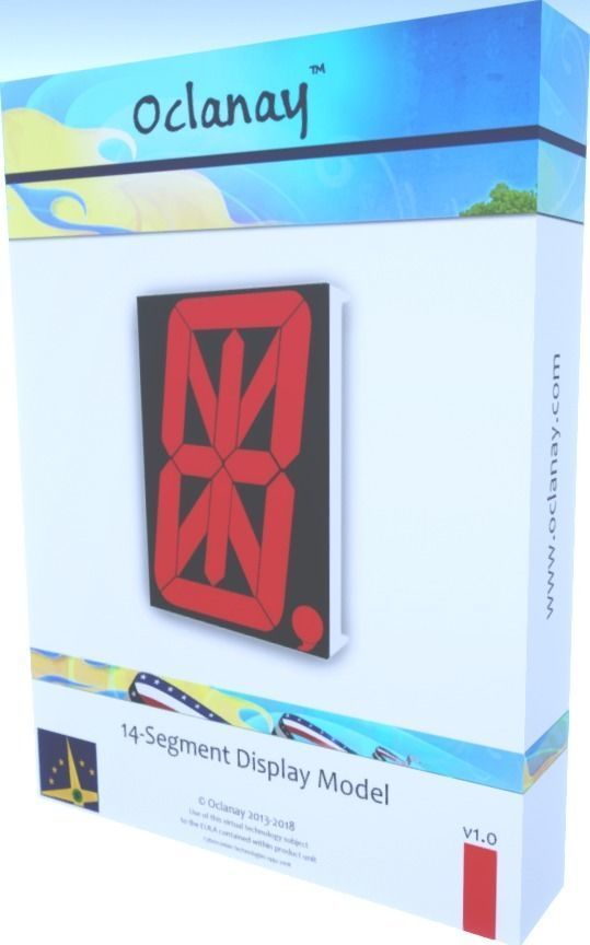 14-Segment Display Model