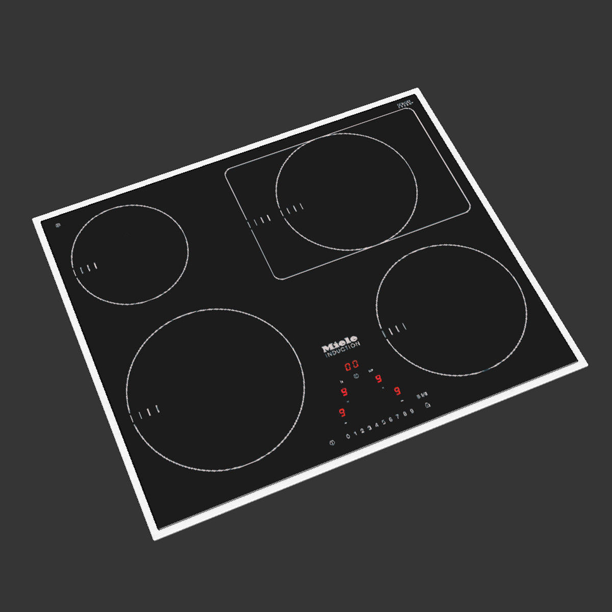 Cooking Electric Panel Miele KM6317 3D model_4