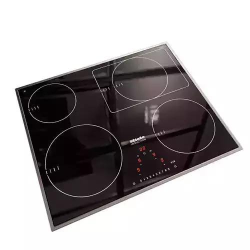 Cooking Electric Panel Miele KM6317 3D model