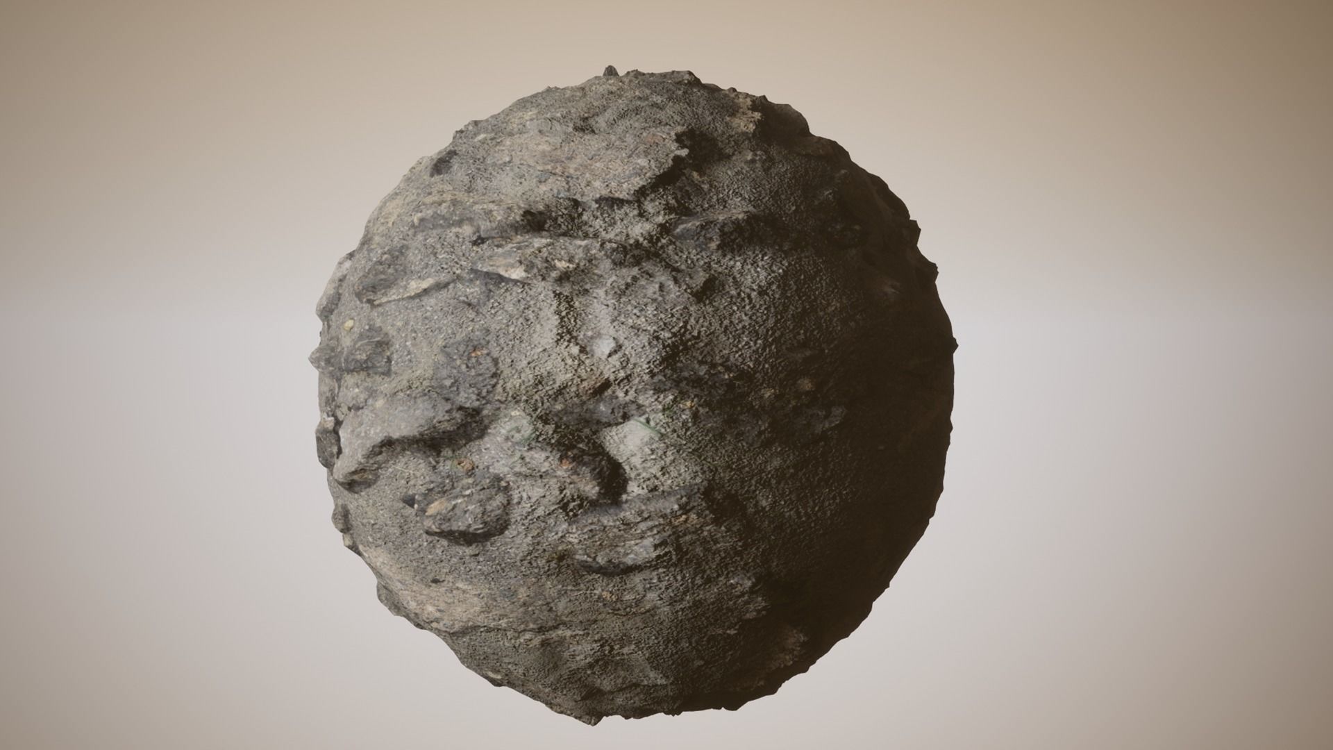 Concrete Rubble pack Game ready Low-poly 3D model_7