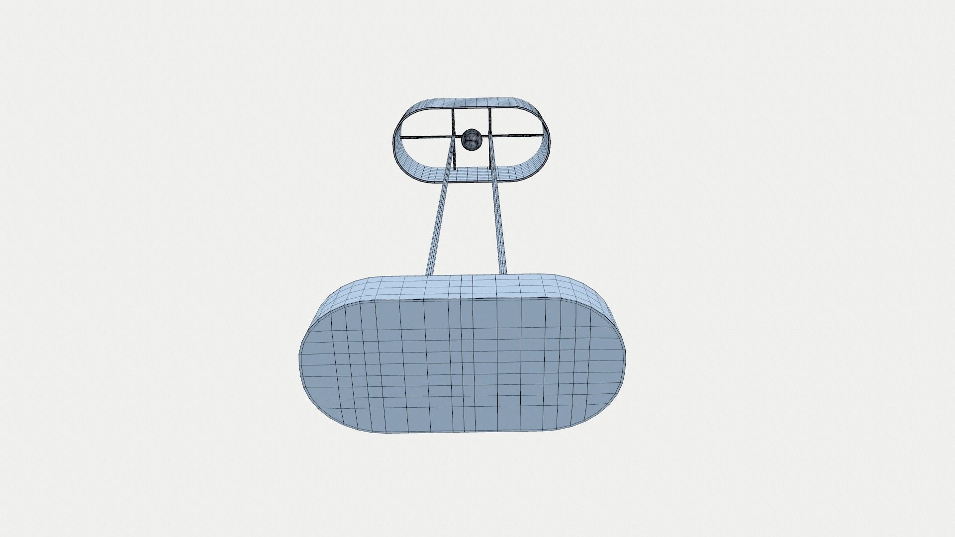 Shiro Floor Lamp Low-poly 3D model_15