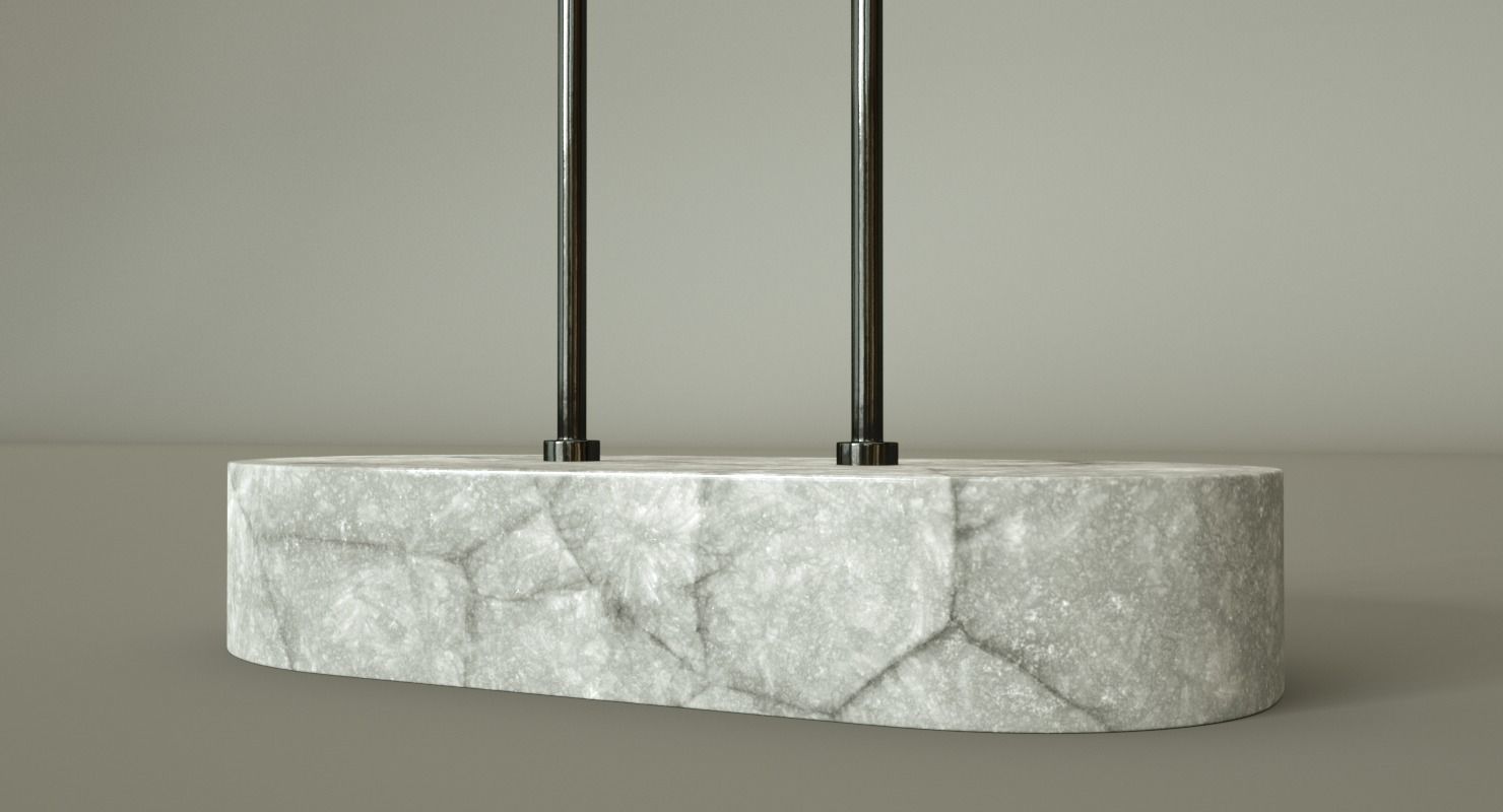 Shiro Floor Lamp Low-poly 3D model_6