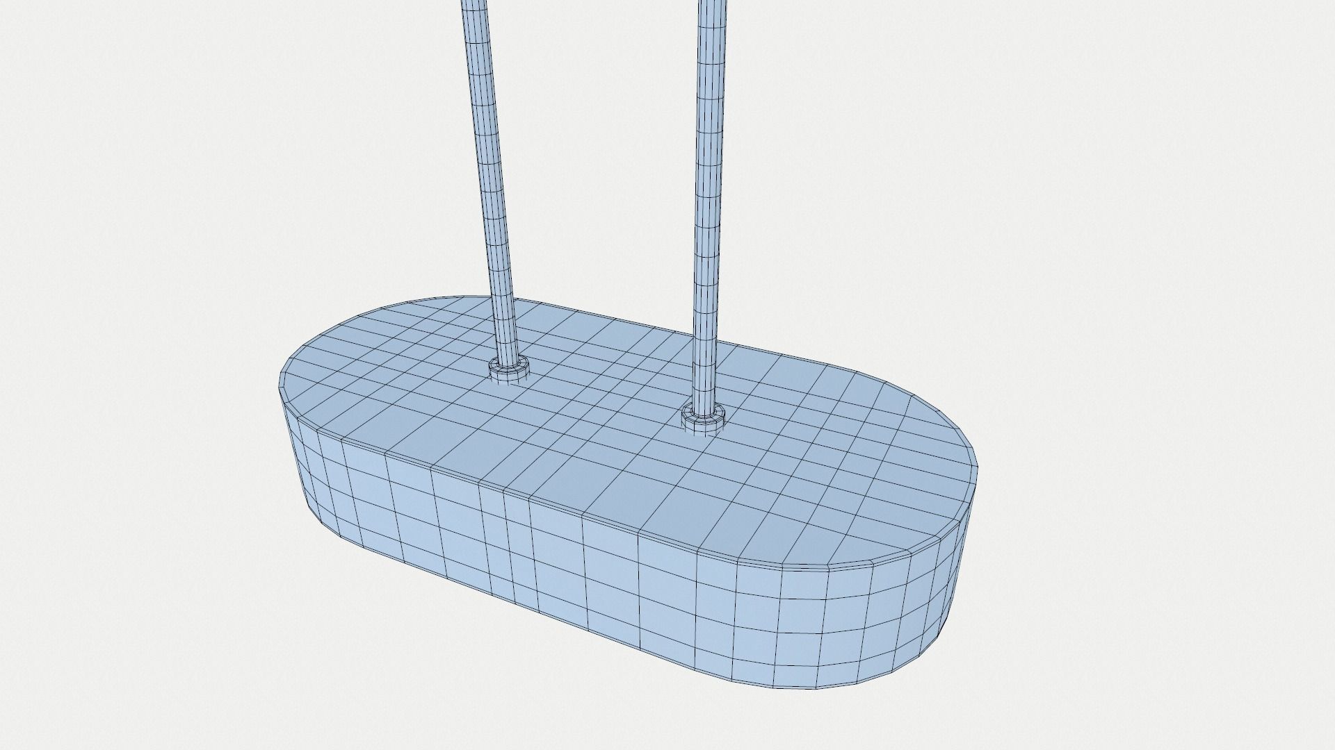 Shiro Floor Lamp Low-poly 3D model_12