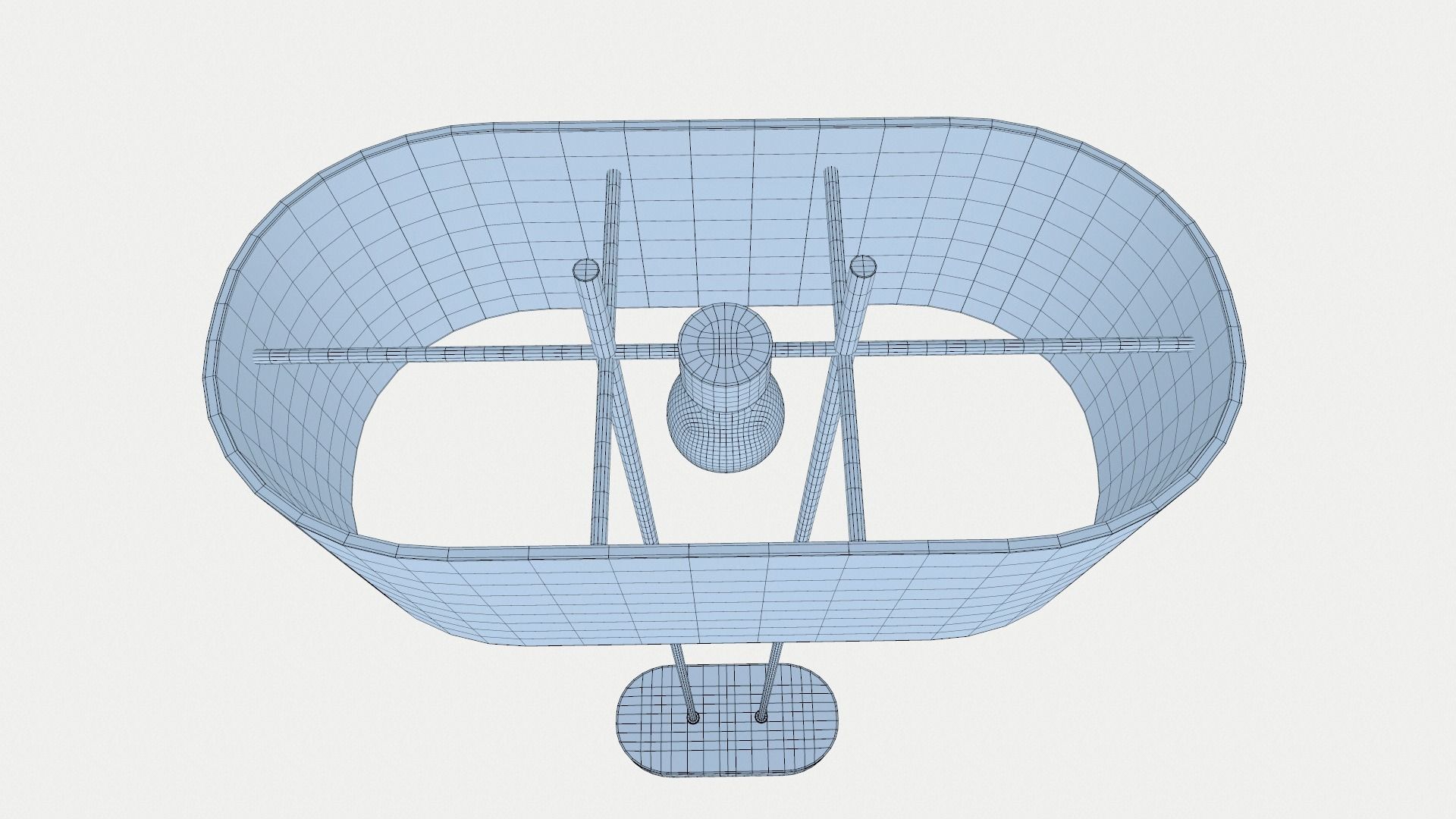 Shiro Floor Lamp Low-poly 3D model_14